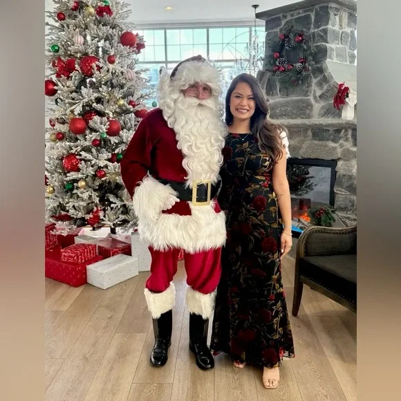 Dress the Population Cherilyn Velvet Mermaid Gown - Picture 9 of 13